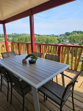 Chalet avec piscine, climatisation & vue de 2 à 6 personnes - Hasparren - Pays Basque - Chalet Ibaia